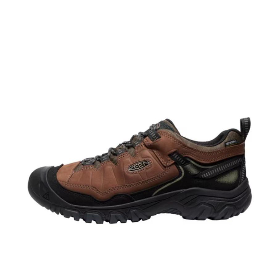 推荐商品：KEEN TARGHEE IV 防滑耐磨 减震 休闲 圆头 户外休闲鞋 户外鞋 野牛棕/黑色