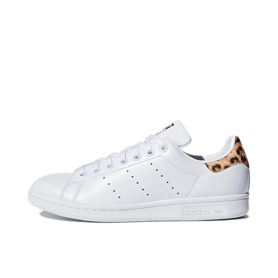 推荐商品：adidas Originals Stan Smith 板鞋 减震透气轻便低帮包裹性 White/Leopard 黄豹纹