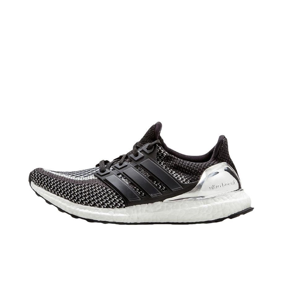 推荐商品：adidas Ultraboost 跑鞋 透气防滑耐磨缓震轻便休闲运动支撑织物减震防水抗扭转圆头 Silver Medal 银尾