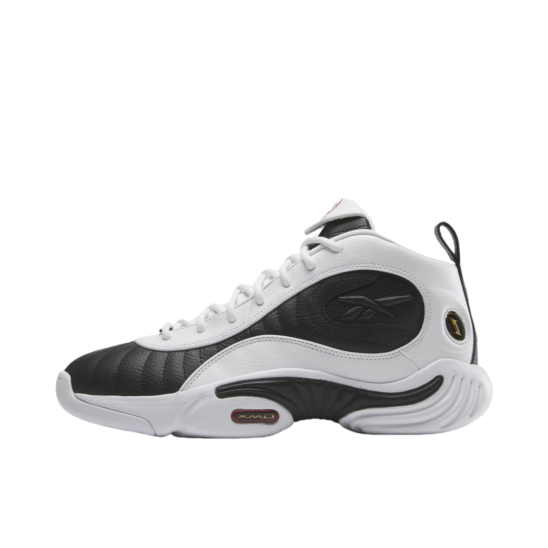 推荐商品：Reebok/锐步 Answer III 复古 耐磨 减震 防滑 篮球鞋 Black/White
 黑白