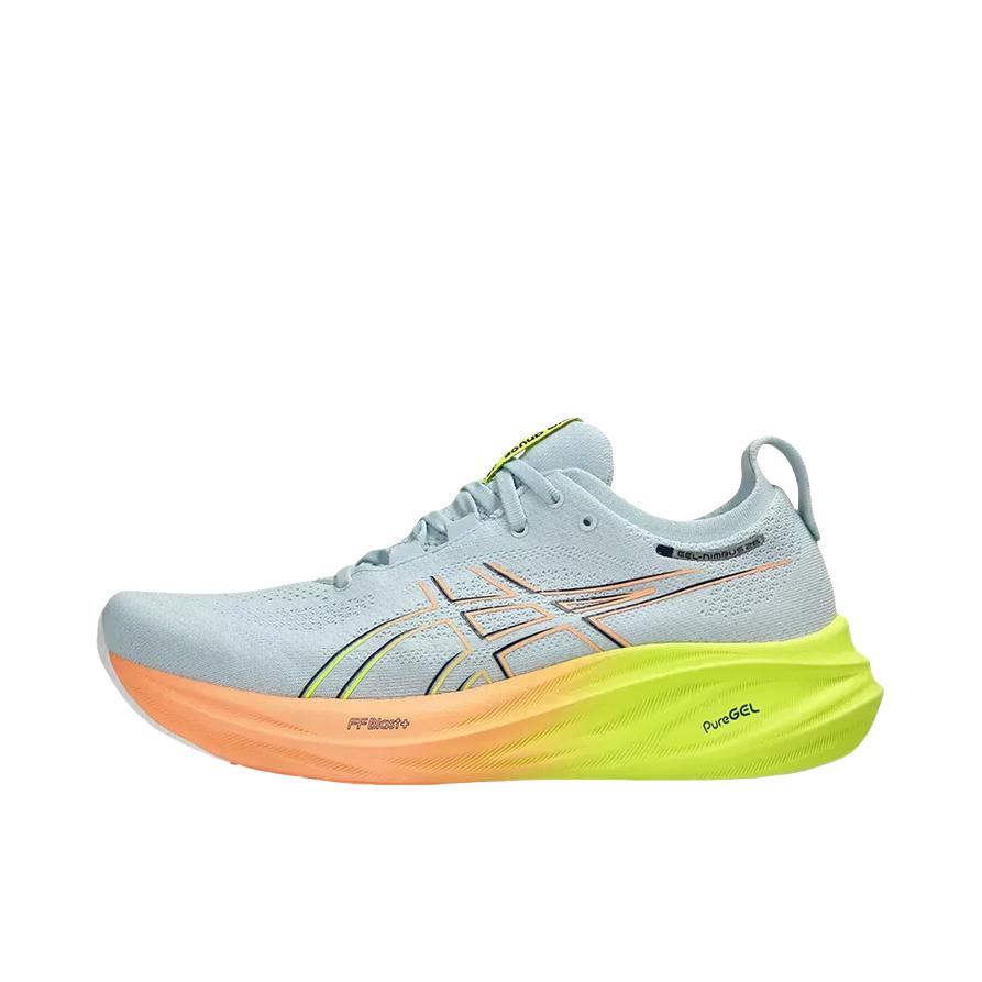 推荐商品：Asics/亚瑟士 Gel-Nimbus 26 跑鞋 缓震轻量回弹防滑耐磨舒适轻便稳定支撑马拉松短跑 巴黎奥运会