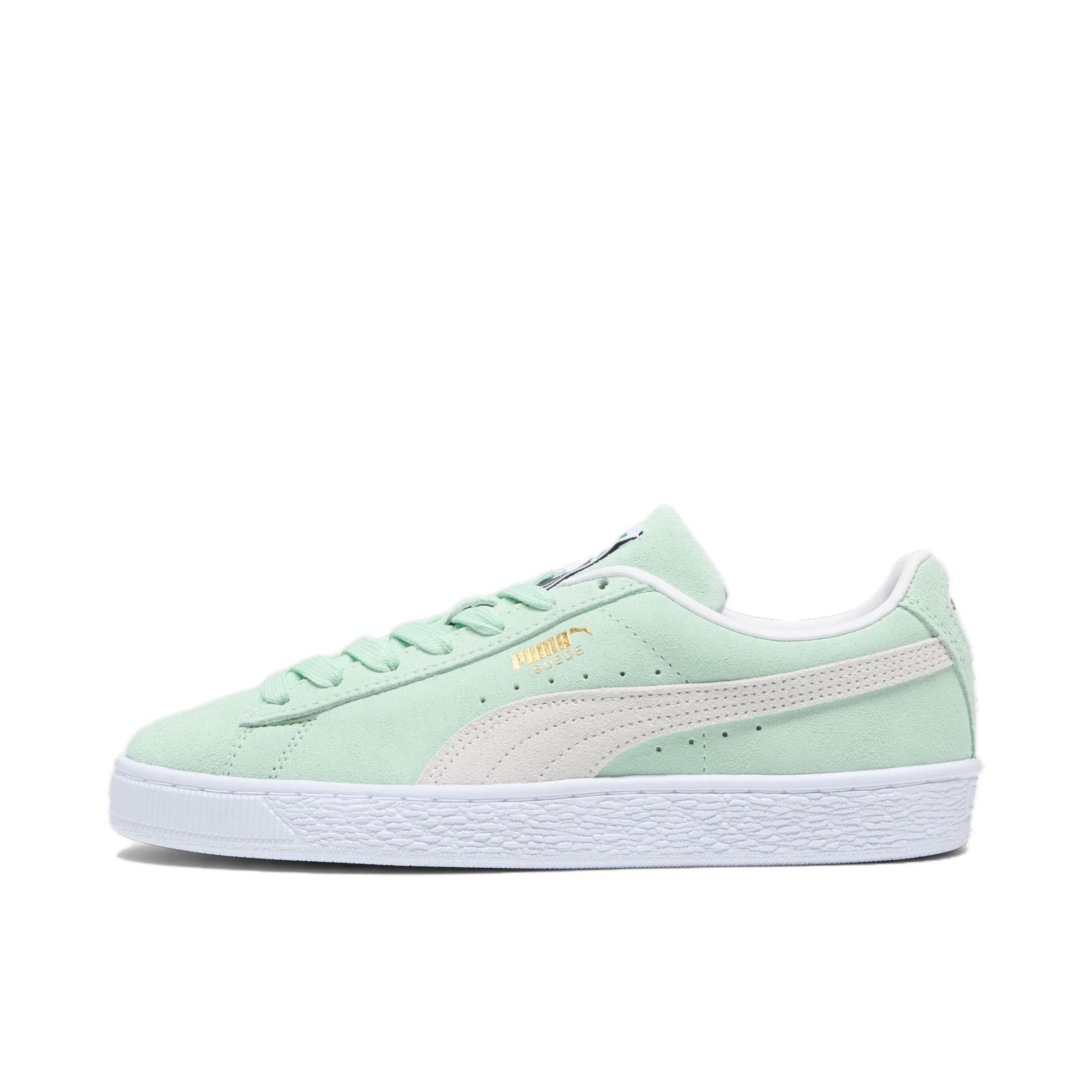 推荐商品：Puma/彪马 SUEDE CLASSIC XXI 复古 耐磨 休闲 板鞋 395788 绿色/白色