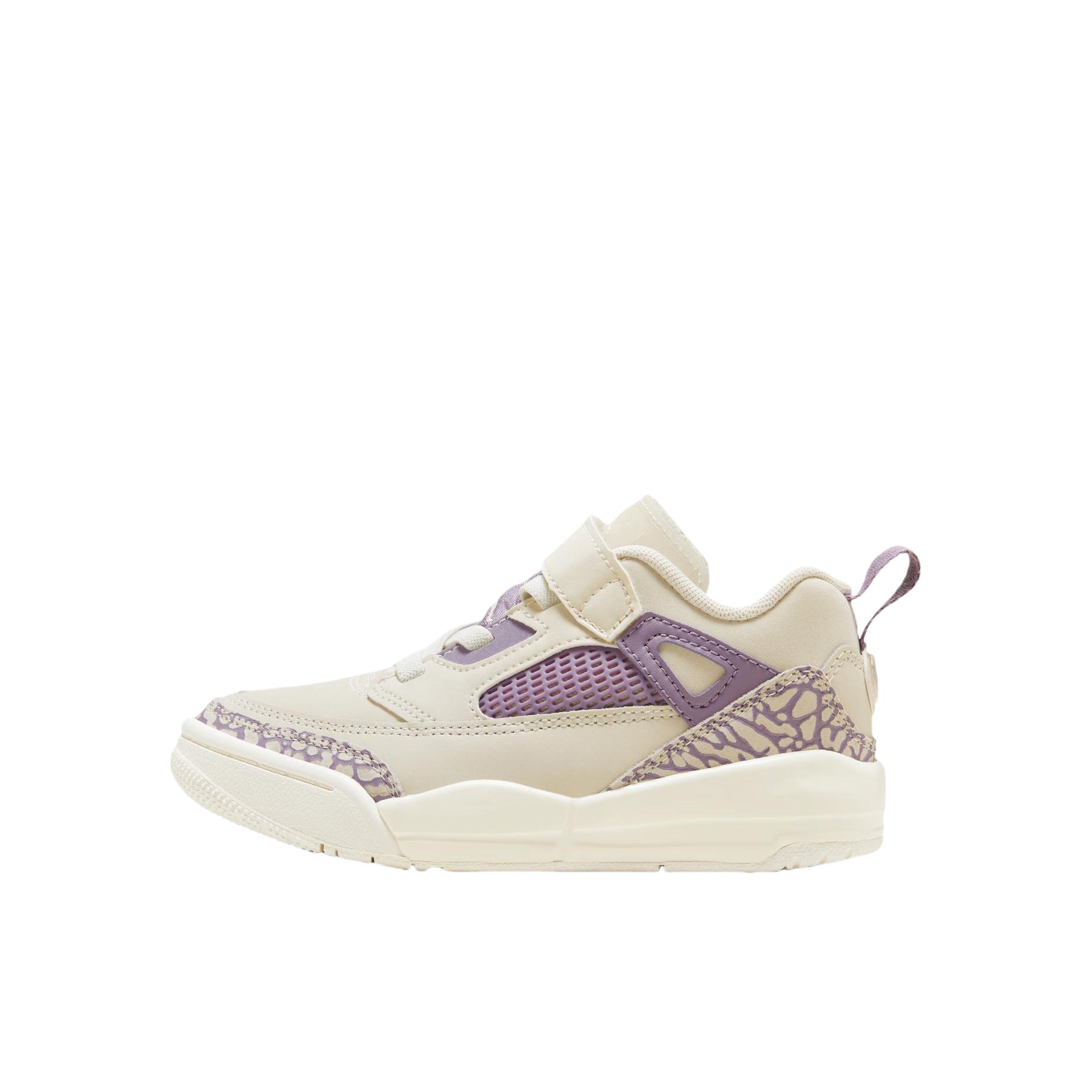 推荐商品：Air Jordan Spizike 防滑耐磨 舒适减震 儿童篮球鞋 小童/传奇浅褐/尘紫色/帆白色 
