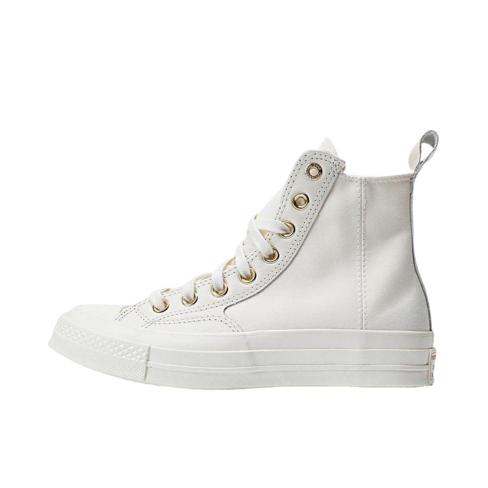 推荐商品：Converse/匡威 Chuck Taylor All Star Lift 帆布鞋 简约复古经典防滑耐磨舒适厚底圆头甜酷贴合松糕底流光风 纯白色