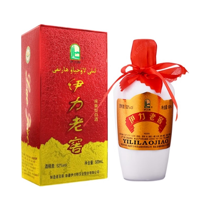 推荐商品：伊力特 伊力老窖 500ml 52度 白酒 盒装