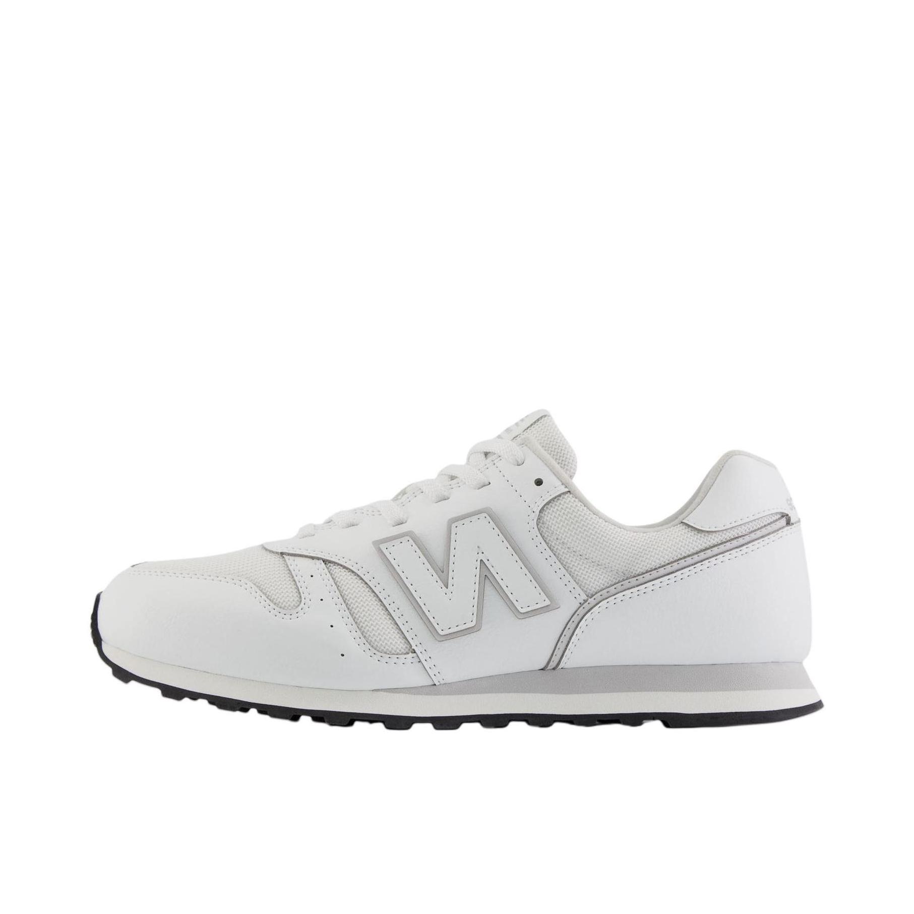 推荐商品：New Balance 373 织物 经典复古 百搭简约 网布 减震 舒适透气 防滑耐磨 低帮 合成革 马拉松 轻便缓震 运动休闲鞋 白色/灰色