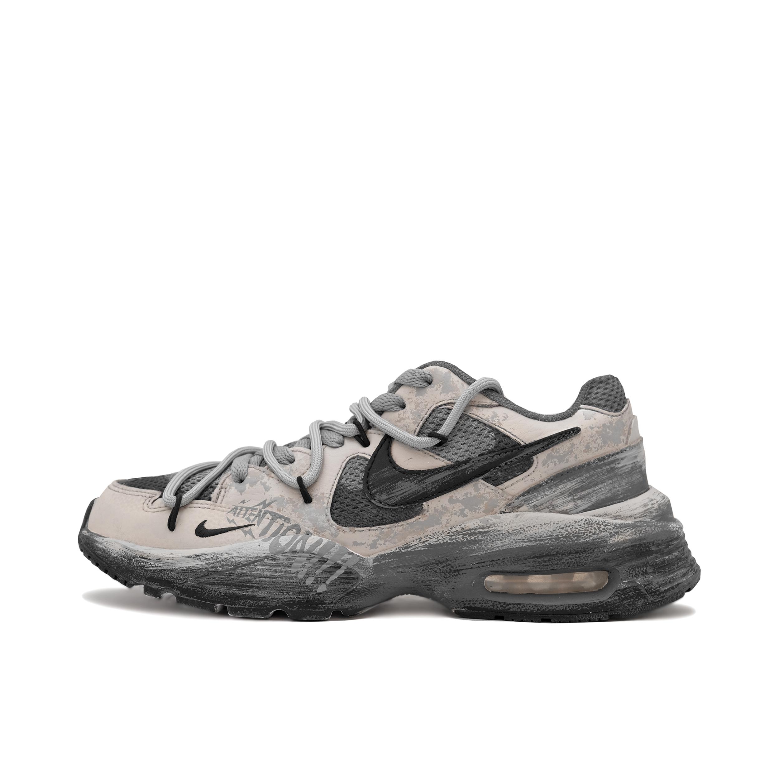 推荐商品：【定制球鞋】Nike Air Max Fusion 支撑 做旧 防滑耐磨 网布透气 防水 织物 时尚潮流 复古休闲 运动风 气垫 脏脏鞋 跑鞋 长野