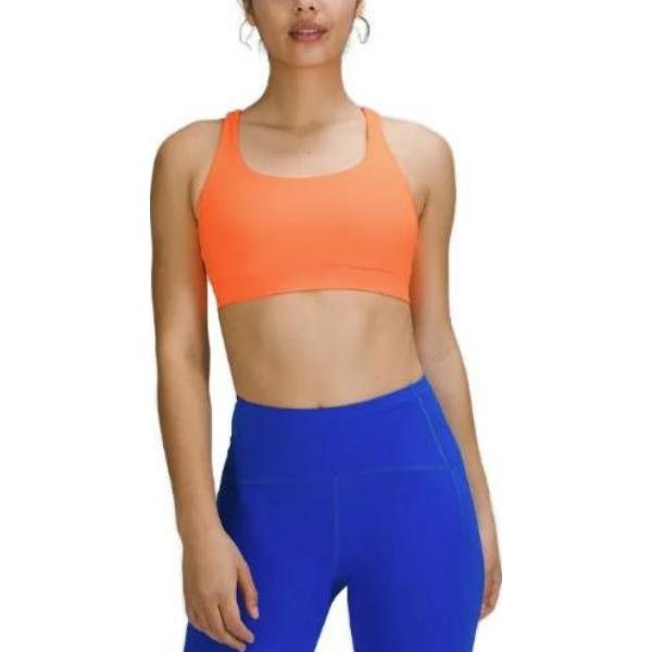 lululemon丨Energy 中度支撑 罗纹运动内衣女装