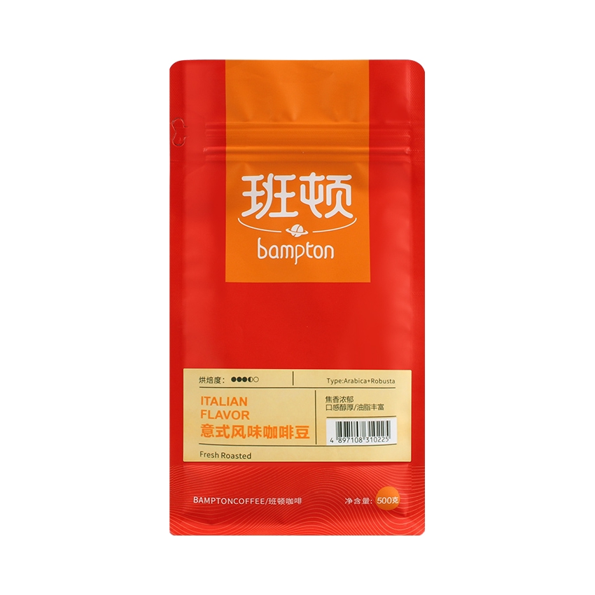 推荐商品：班顿 意式风味咖啡 中度烘焙 袋装