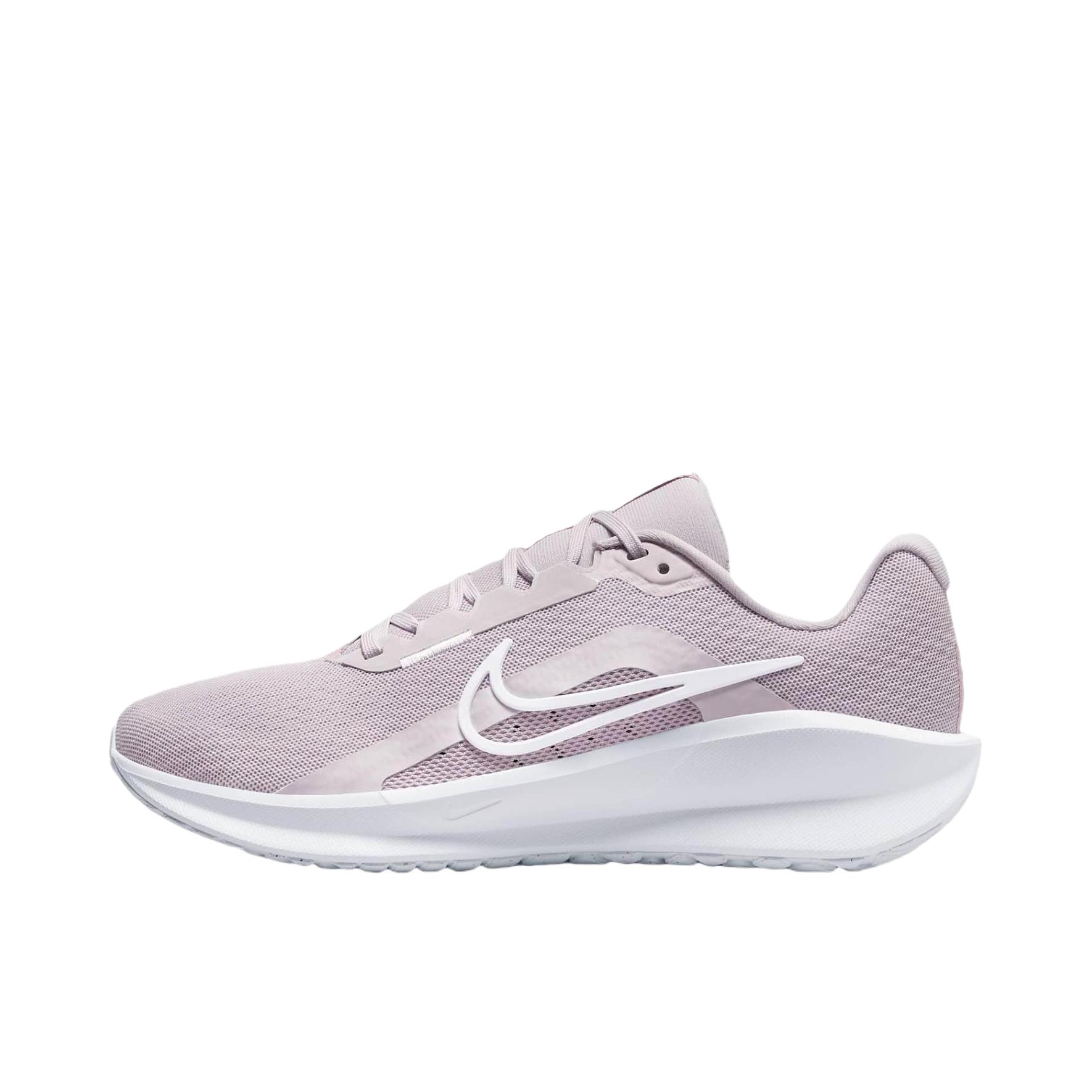 推荐商品：Nike Downshifter 13 跑鞋 减震透气支撑织物短跑轻便训练 浅紫色