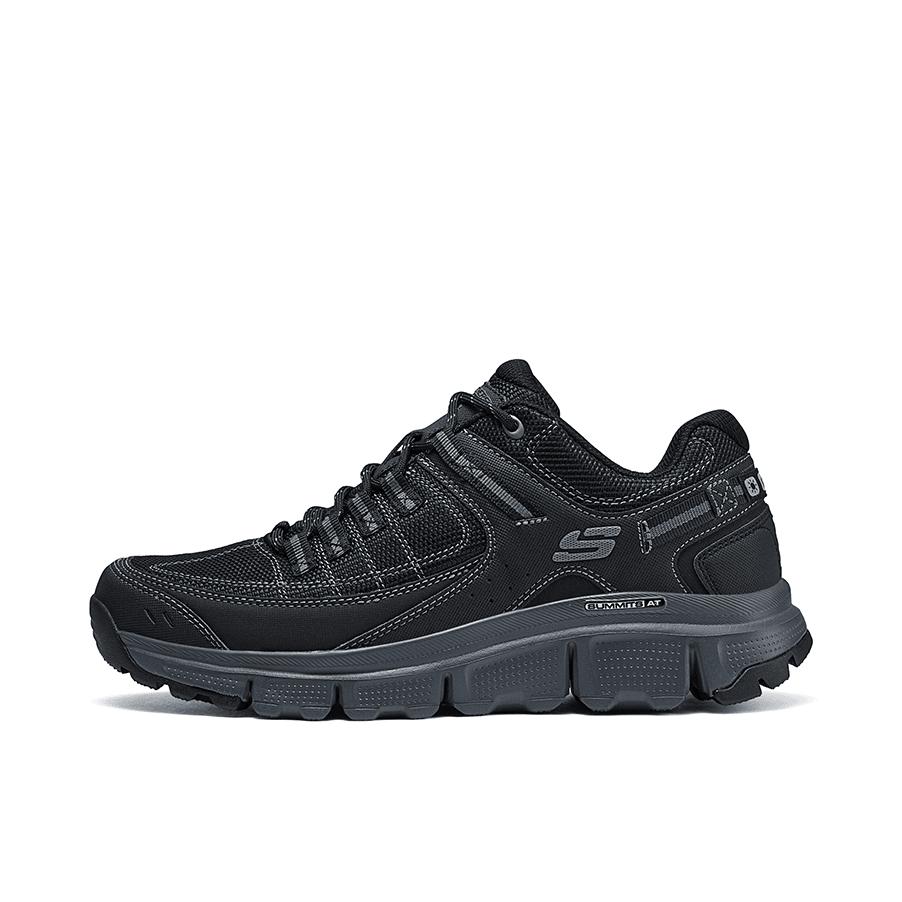 推荐商品：Skechers/斯凯奇 保暖 防滑 百搭 软底 加厚 跑步鞋 户外鞋 237620 黑色/炭灰色