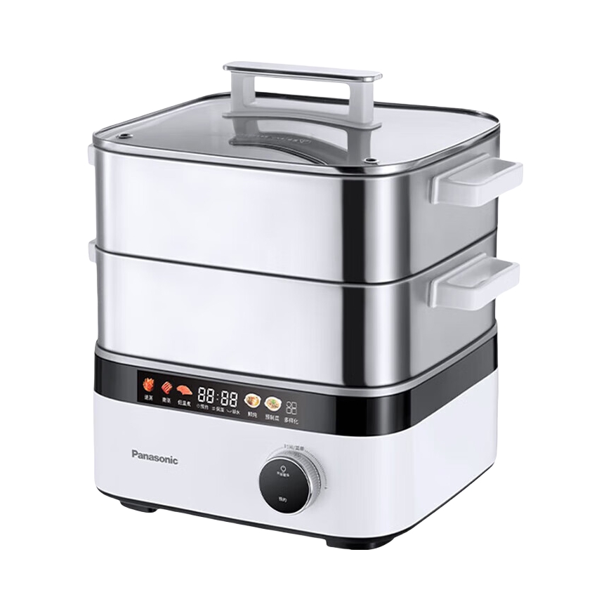 推荐商品：Panasonic/松下 10L 电蒸锅 长效保温 智能预约 NF-ST1M