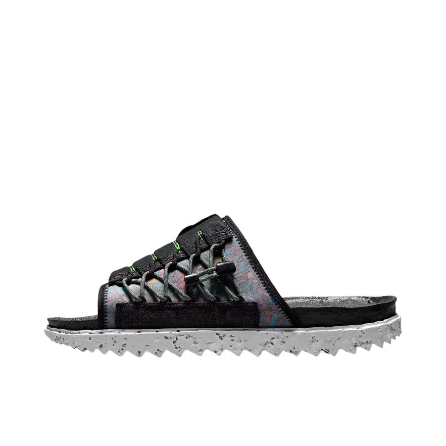 推荐商品：Nike Asuna Slide 一字 休闲运动 简约 防臭防磨 橡胶底 拖鞋 黑白/花纹