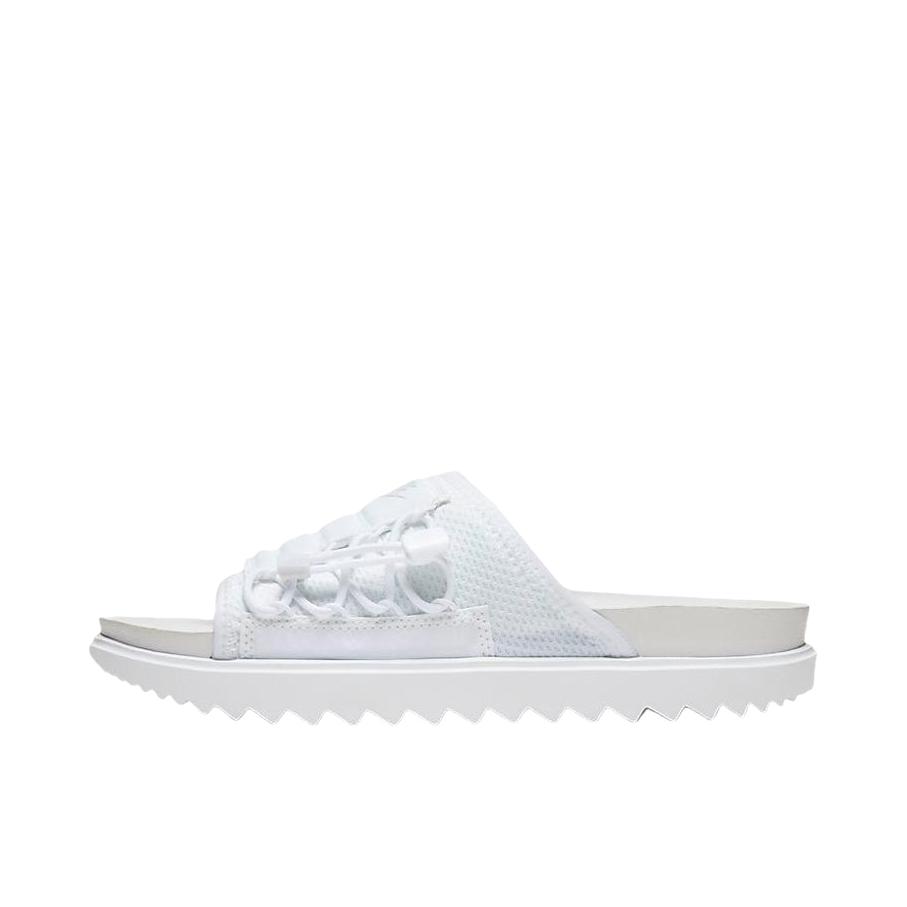 推荐商品：Nike Asuna Slide 一字 休闲运动 简约 防臭防磨 橡胶底 拖鞋 女款/白色/灰色