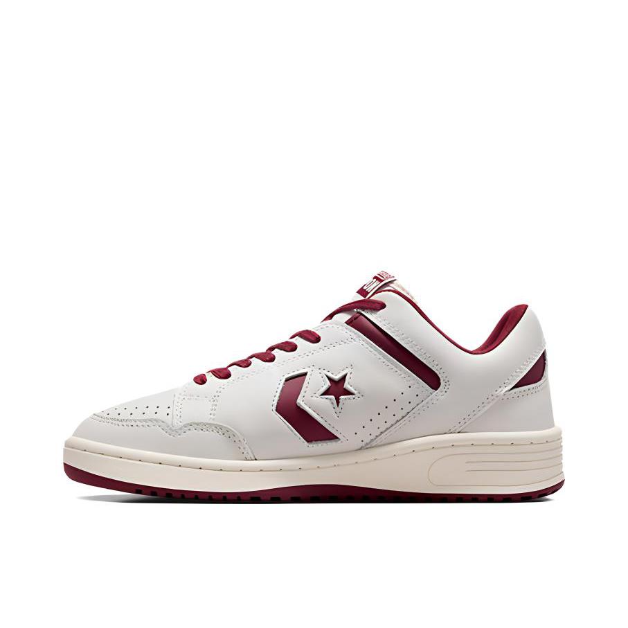 推荐商品：Converse/匡威 Weapon Sk Ox 防滑耐磨 防水 舒适透气 百搭复古 时尚 板鞋 白色/红色