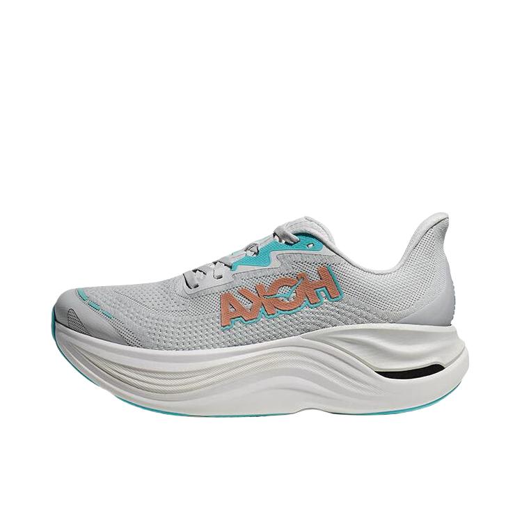 推荐商品：HOKA ONE ONE SKYWARD X 碳板 舒适透气 防滑耐磨 缓震 百搭 时尚潮流 跑鞋 女款/宇宙灰/玫瑰金 