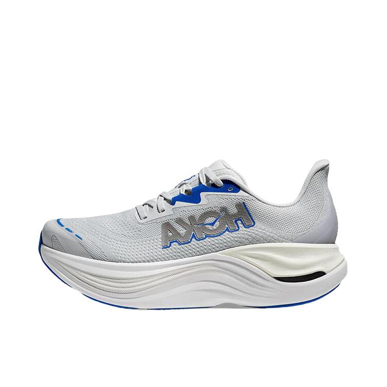 推荐商品：HOKA ONE ONE SKYWARD X 碳板 舒适透气 防滑耐磨 缓震 百搭 时尚潮流 跑鞋 宇宙灰/银色 