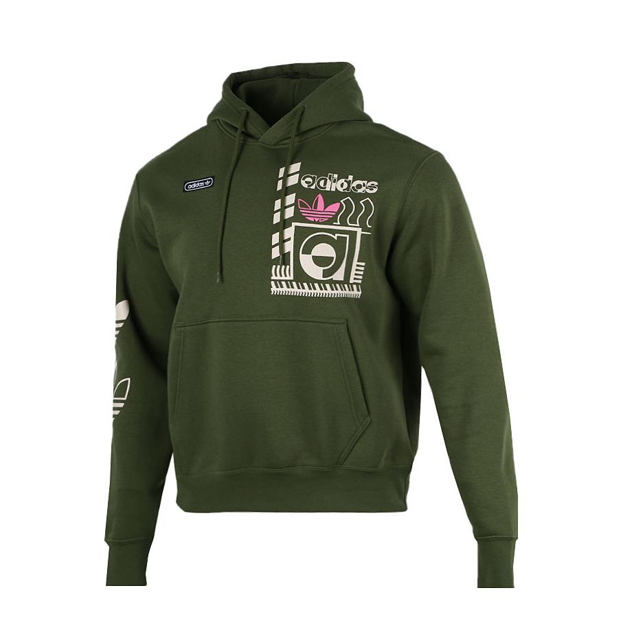 adidas Originals 男子运动休闲连帽套衫长袖卫衣 GN3865