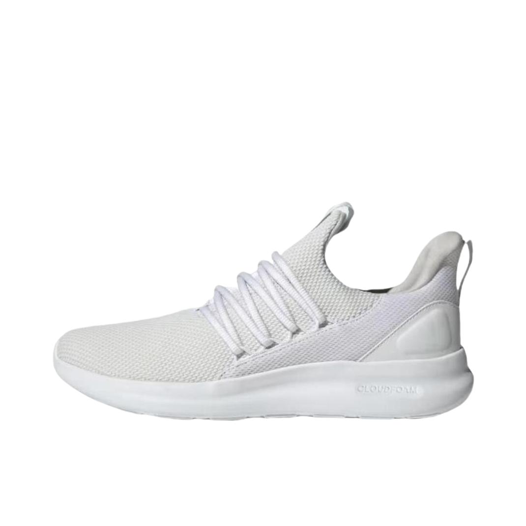 推荐商品：adidas neo Lite Racer Adapt 7.0 防滑耐磨 轻便回弹 透气 低帮 圆头 跑鞋 云白/灰色一号