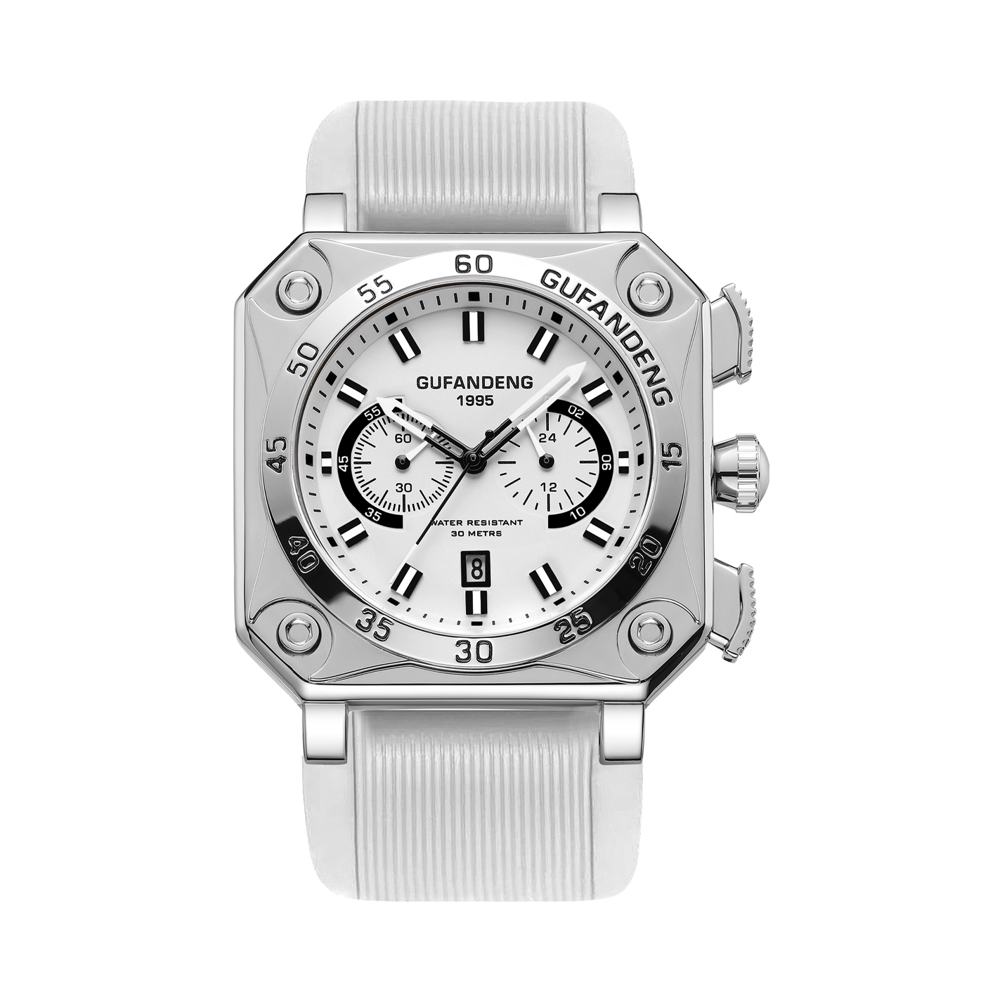 推荐商品：GUFANDENG/古梵登 黑武士户外时尚潮酷机能风黑暗之心石英男女同款手表