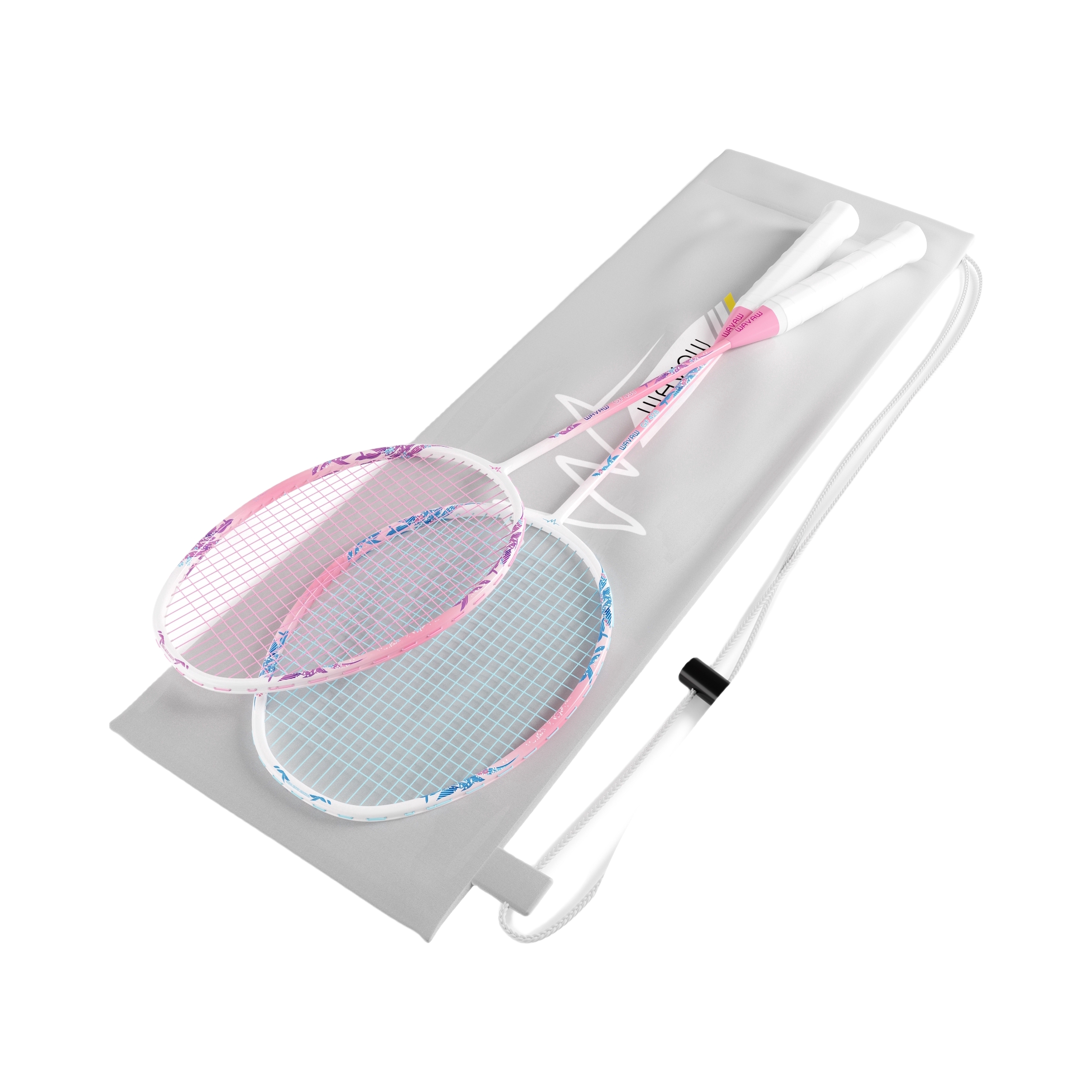 推荐商品：WAVAW CF433 专业级 超轻 双拍 全碳素纤维 耐打 羽毛球拍