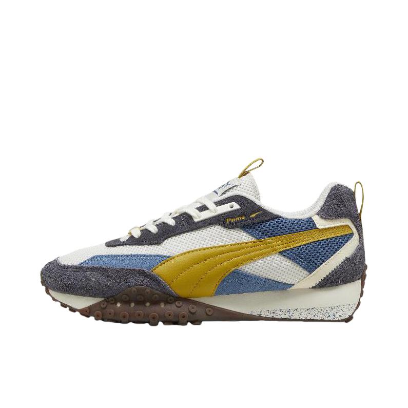 推荐商品：Puma/彪马 Blktop Rider 运动休闲鞋 防滑耐磨舒适百搭复古轻便透气 黄色/蓝色/白色