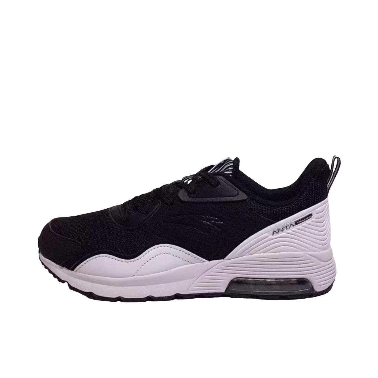 推荐商品：安踏 防滑耐磨 网面透气 减震 跑鞋 11947772 网面/黑色/安踏白 