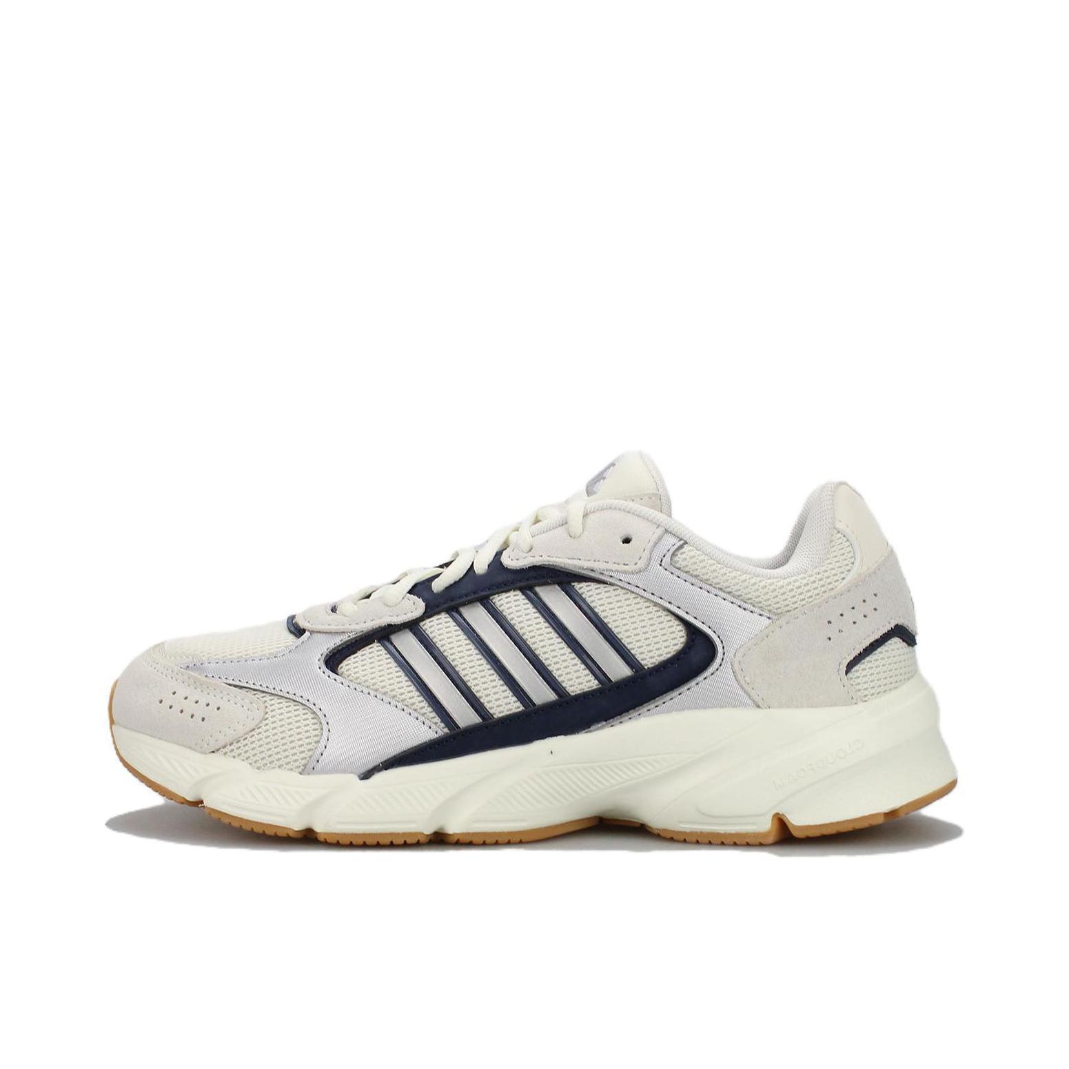 推荐商品：adidas Crazychaos 2000 跑鞋 千禧感网面透气舒适减震防滑耐磨复古百搭轻运动 白色