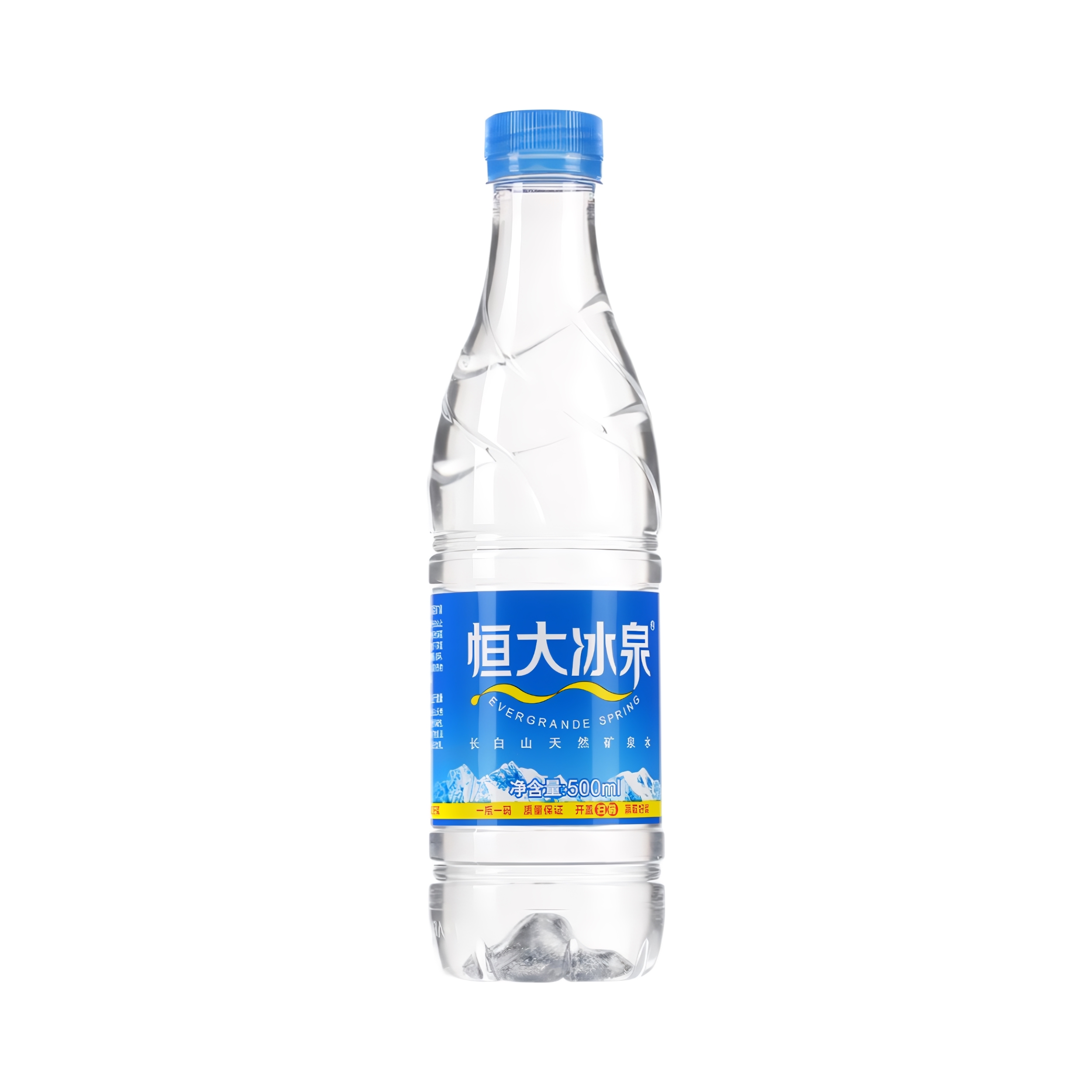 推荐商品：EVERGRANDE SPRING/恒大冰泉 长白山天然矿泉水 500ml 瓶装 非纯净水深矿泉