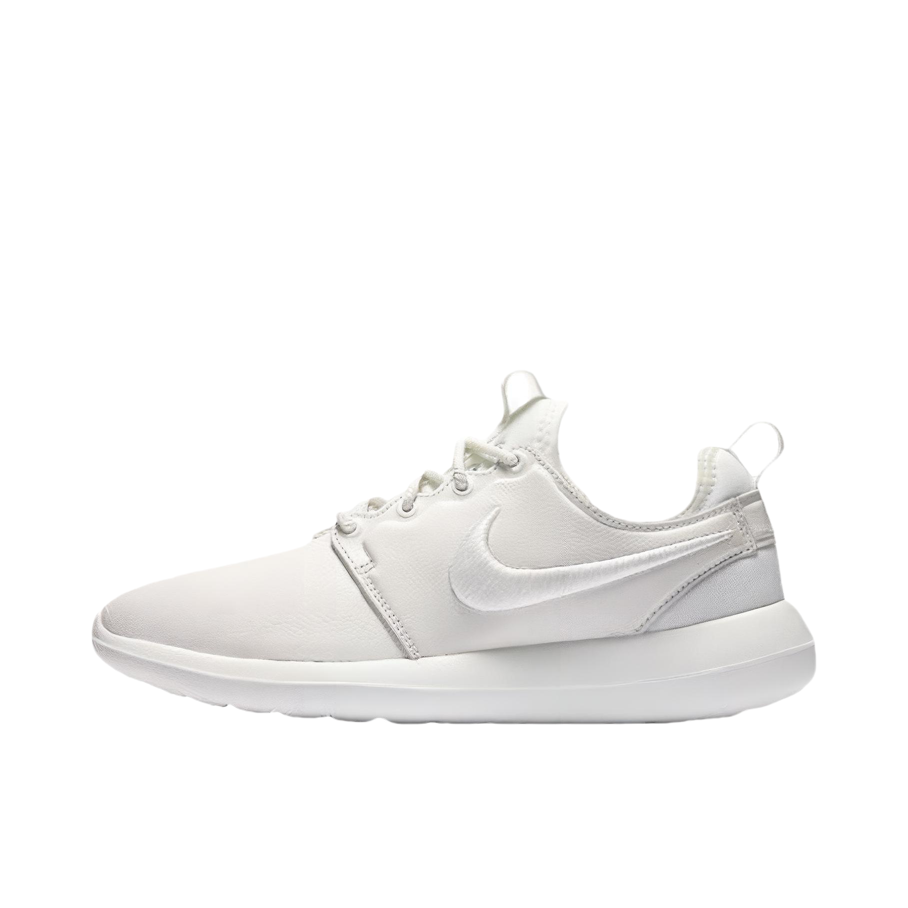 推荐商品：Nike Roshe Two 运动休闲鞋 防滑耐磨网面透气舒适轻便 SI White 纯白