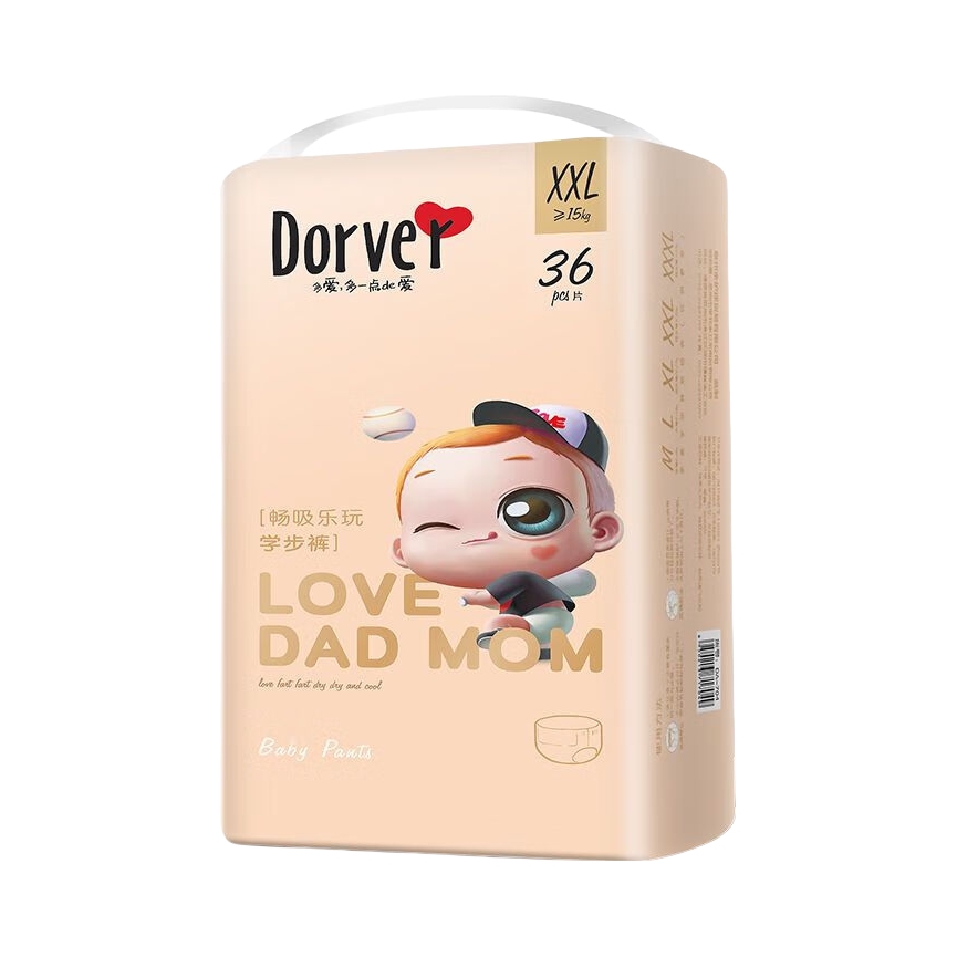 推荐商品：Dorver 畅吸乐玩拉拉裤XXL码 尿不湿