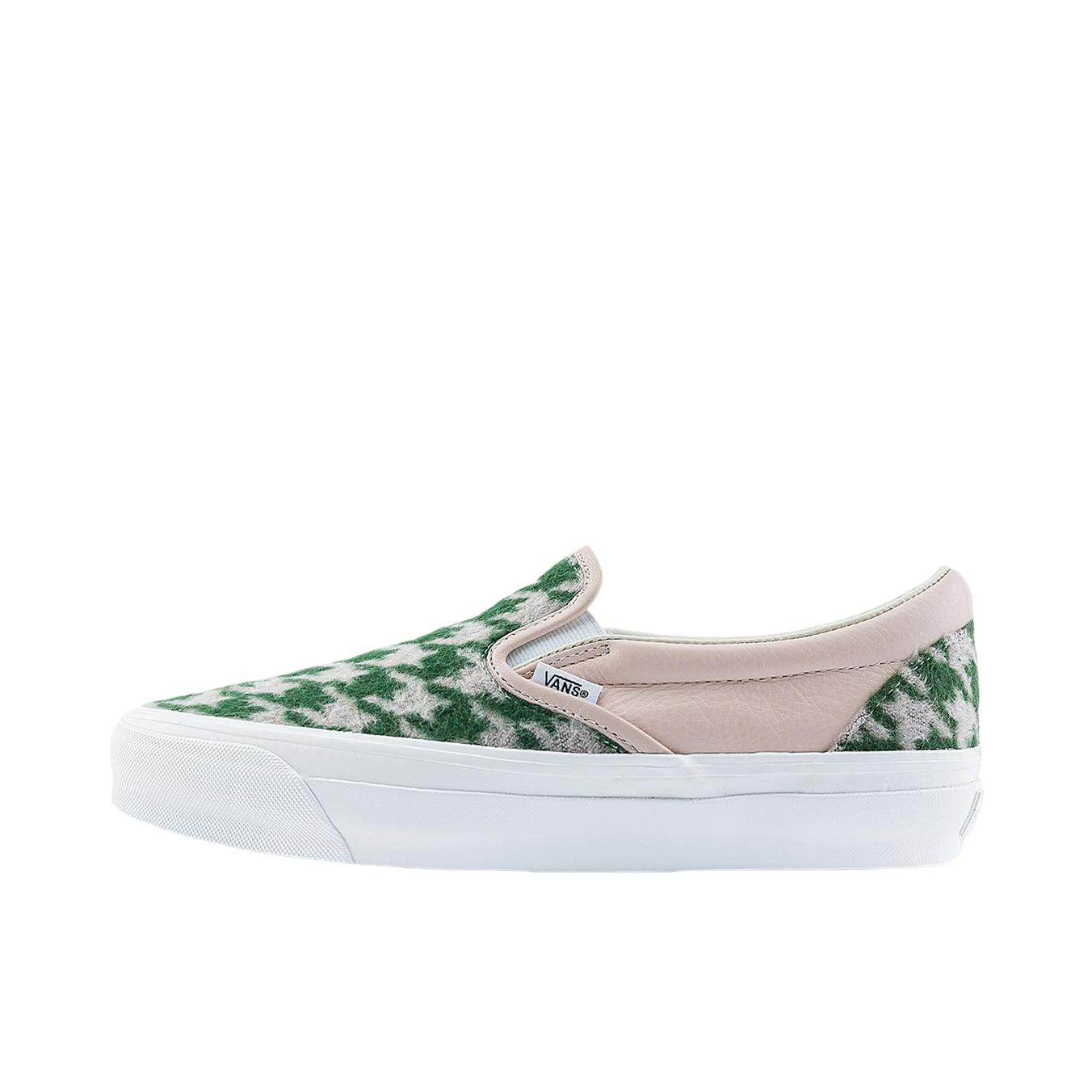 推荐商品：Vans/范斯 Classic Slip-on 防滑 简约 棋盘格 一脚蹬 百搭 休闲 帆布鞋 棋盘格/粉色