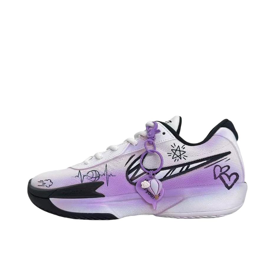 推荐商品：【定制球鞋】Nike Air Zoom G.T. Cut Academy 篮球鞋 减震防滑耐磨舒适百实战运动 告白气球/渐变紫