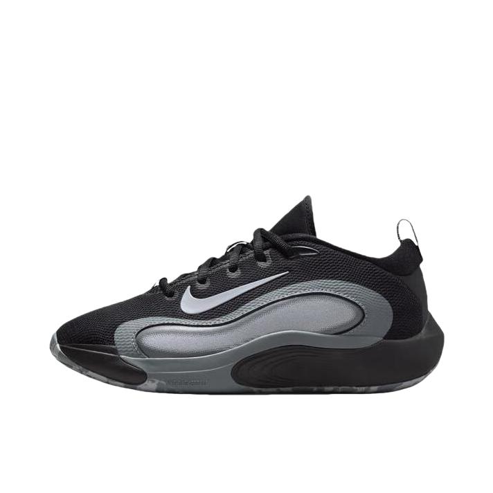 推荐商品：Nike IsoFly 舒适轻便 网面透气 缓震回弹 防滑耐磨 时尚百搭 篮球鞋 GS/黑色/狼灰色/白色