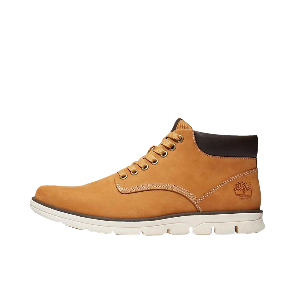 推荐商品：Timberland/添柏岚 Bradstreet Chukka 运动休闲鞋 中帮舒适透气耐磨防水 棕色/黑色