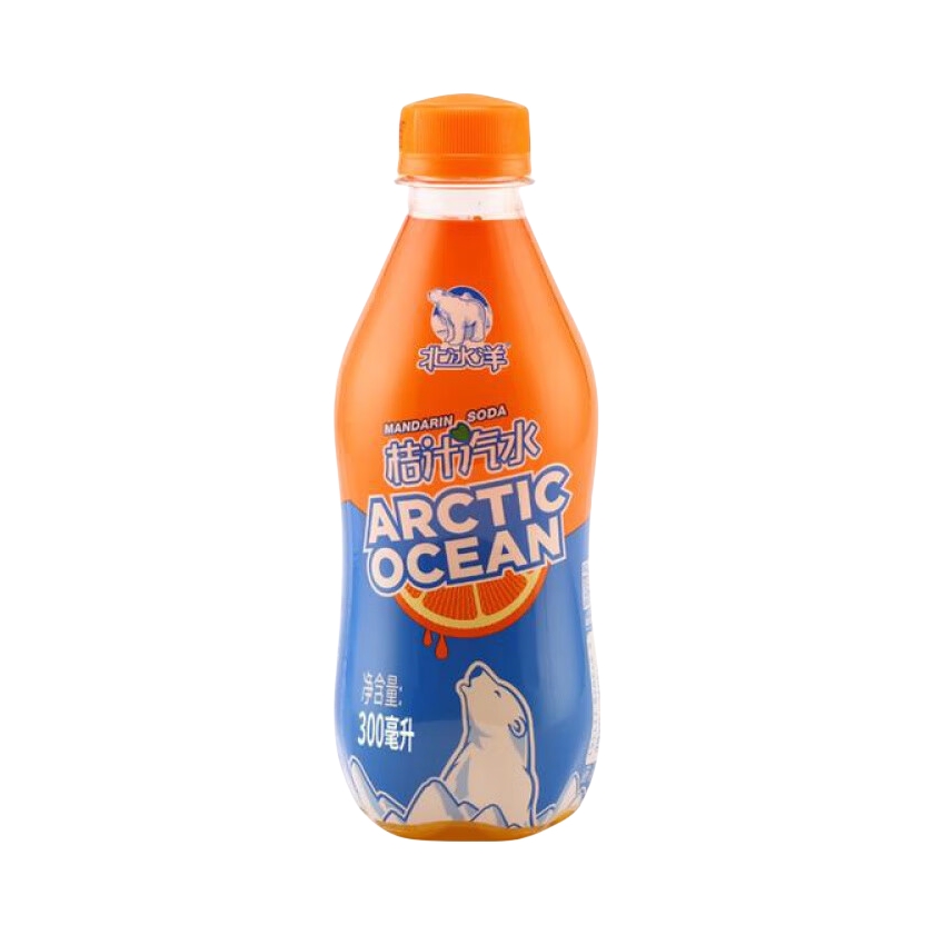 北冰洋 桔汁汽水 碳酸饮料 300ml 瓶装 老北京 300ml