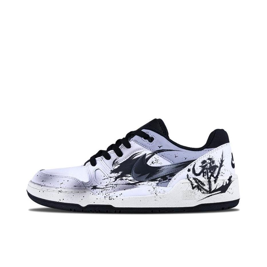 推荐商品：【定制球鞋】Nike Full Force 板鞋 合成革防水防滑耐磨国潮风美式 玄龙