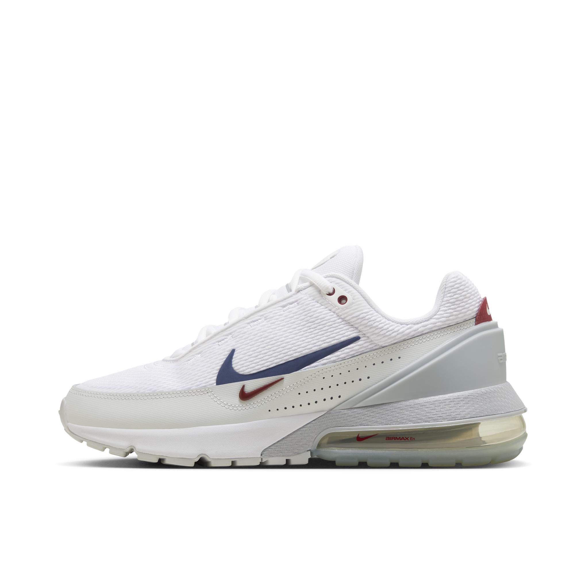 推荐商品：Nike Air Max Pulse 跑鞋 气垫缓震防滑耐磨舒适百搭复古轻便耐穿回弹 白色/灰色