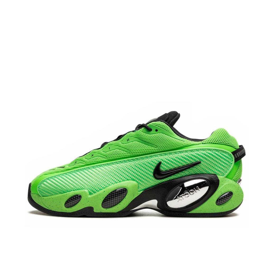 推荐商品：Nike Nocta Glide 运动休闲鞋 防滑轻便耐磨网布透气低帮织物百搭 NOCTA联名/绿色/黑色