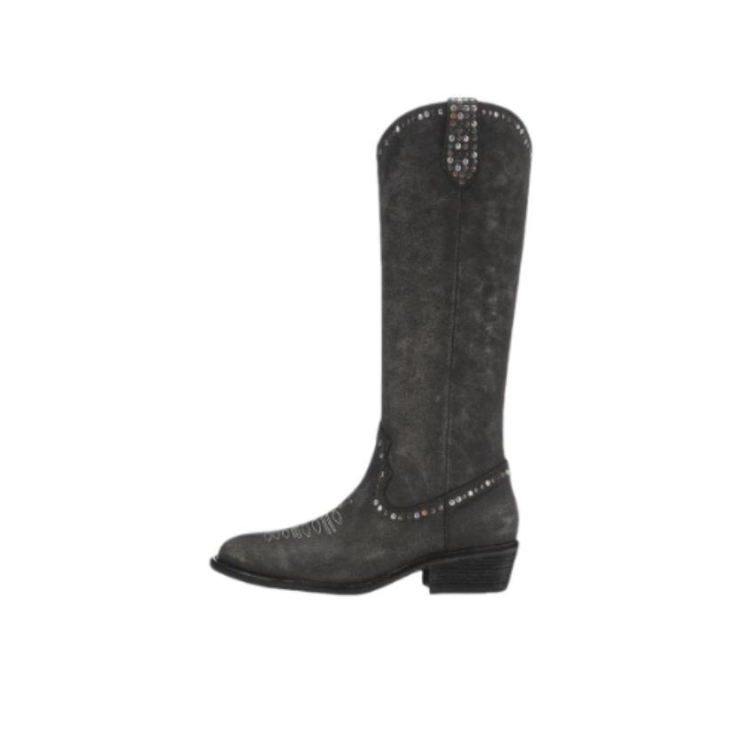 推荐商品：ASH GINGER 高筒 擦色 牛皮革 切尔西靴 SS24-M-138751-001 女款/黑色/咖色（牛皮革）