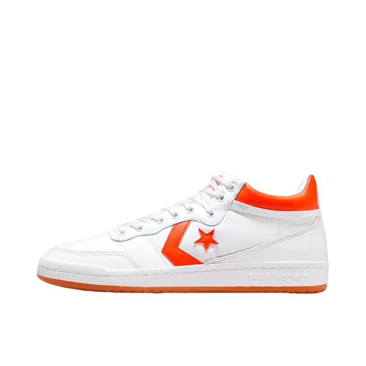 推荐商品：Converse/匡威 Fastbreak Pro 防滑耐磨 舒适轻便 圆头 复古 休闲鞋 白色/橙色