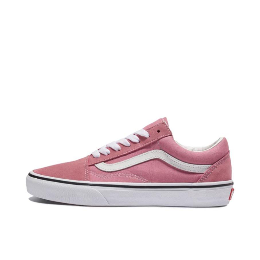 推荐商品：Vans/范斯 Old Skool 滑板鞋 板鞋 轻便防滑复古舒适经典 粉色/红色 