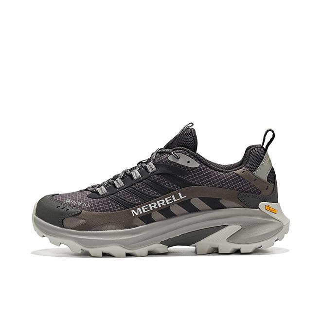 推荐商品：Merrell/迈乐 MOAB SPEED 2 户外鞋 徒步鞋 越野跑鞋 防滑耐磨防水轻量抓地包裹性 柏油灰