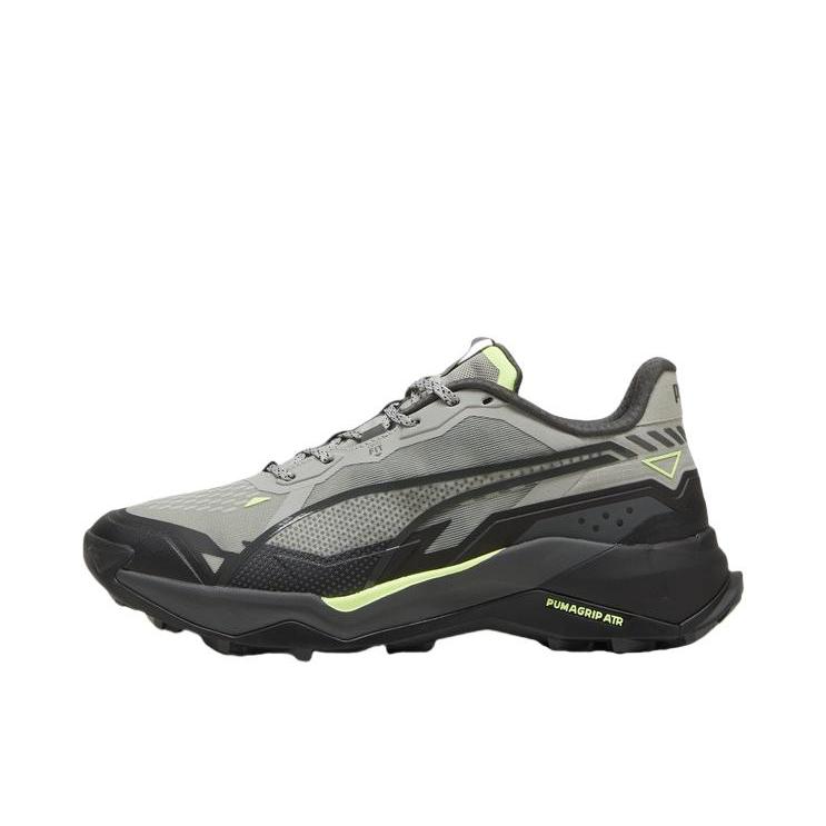 推荐商品：Puma/彪马 EXPLORE NITRO 2 舒适缓震 防滑耐磨 轻便透气 系带 跑鞋 烟灰色/黑色
