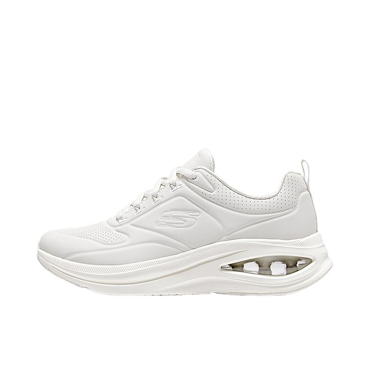推荐商品：Skechers/斯凯奇 减震支撑 轻便透气 时尚百搭 运动休闲鞋 150136 女款/乳白色