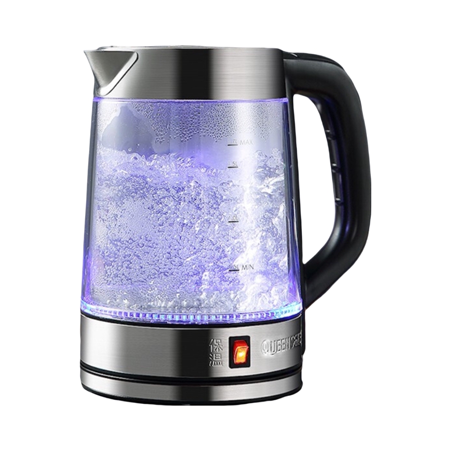 推荐商品：queensense/帝盛 1.7L 热水壶 自动恒温 双层防烫 自动断电 GK2009CTB