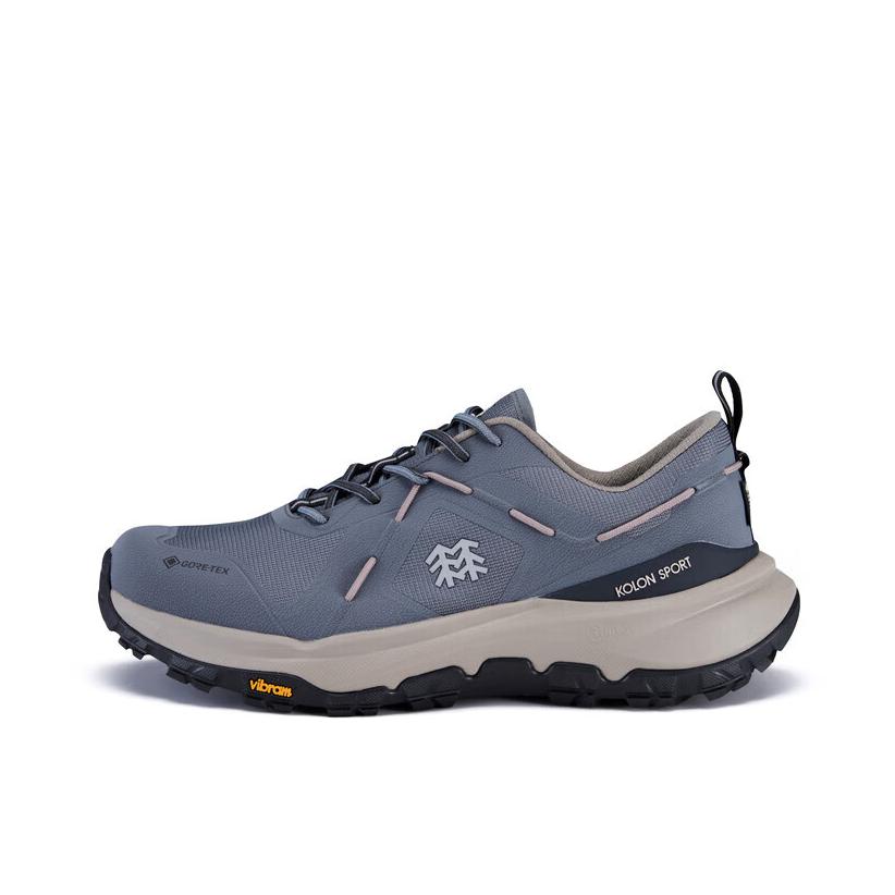 推荐商品：KOLON SPORT/可隆 Rockridge 防滑 防水 耐磨 登山 支撑 徒步鞋 户外鞋 烟灰色