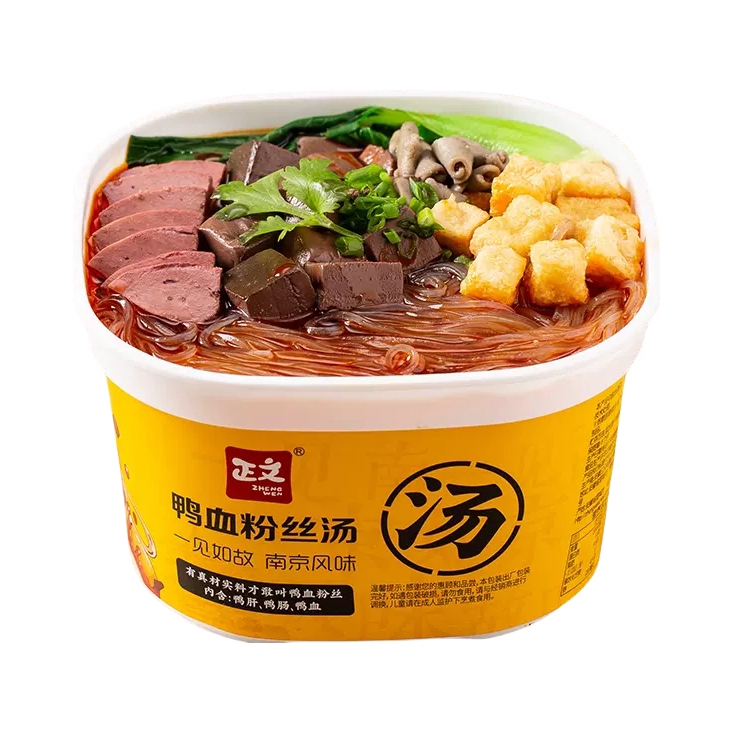 推荐商品：正文 鸭血粉丝 盒装