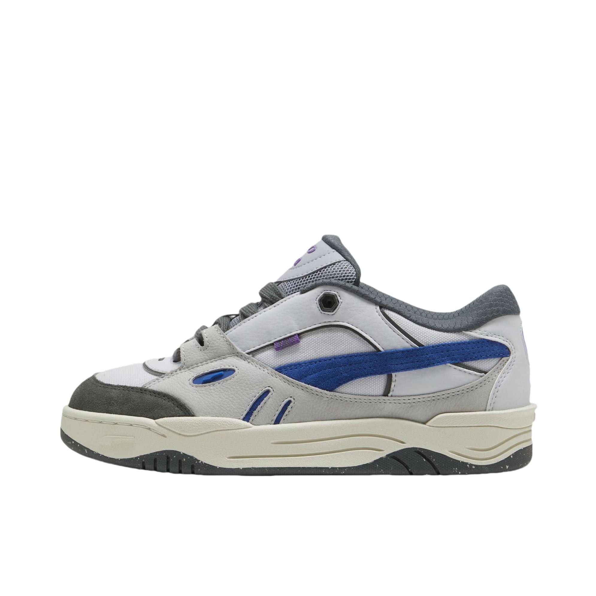 推荐商品：Puma/彪马 180 Corduroy 运动休闲鞋 织物轻便透气防滑耐磨舒适减震复古 灰色/蓝色