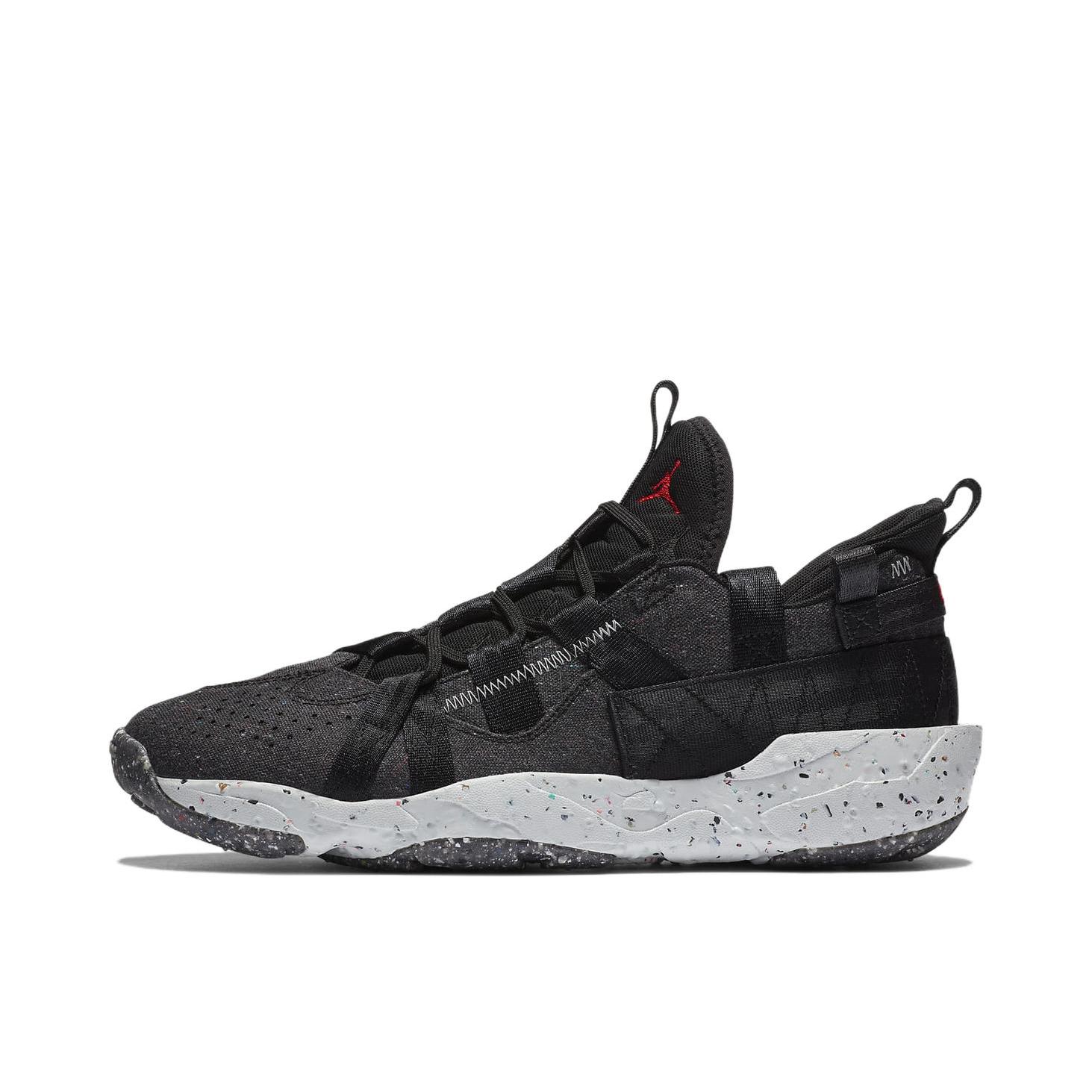 推荐商品：Air Jordan Crater 复古 舒适 织物 篮球鞋 环保材质/黑白